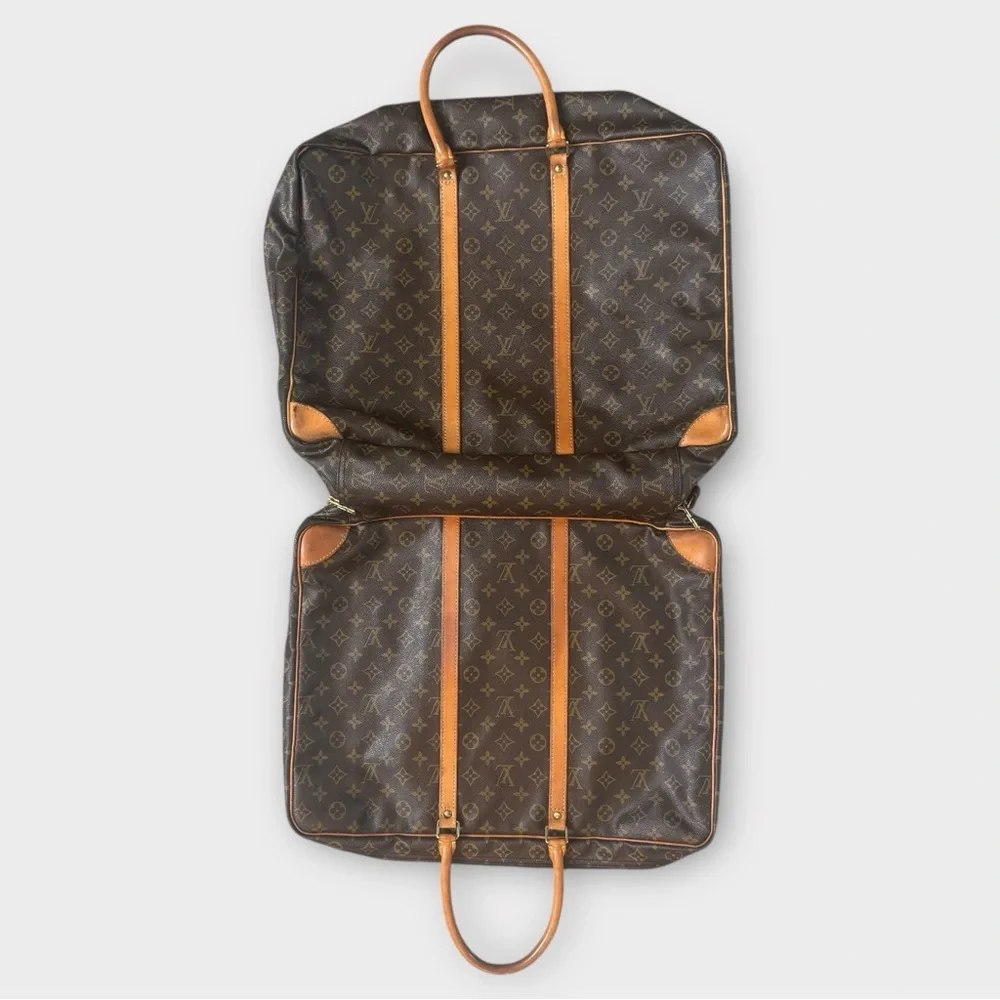 Auth. VTG Louis Vuitton Brown Travel Bag, Sirius Bag